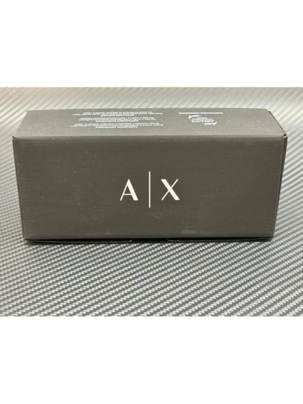 New Armani Exchange Men Transparent Grey Sunglasses 56-17-145